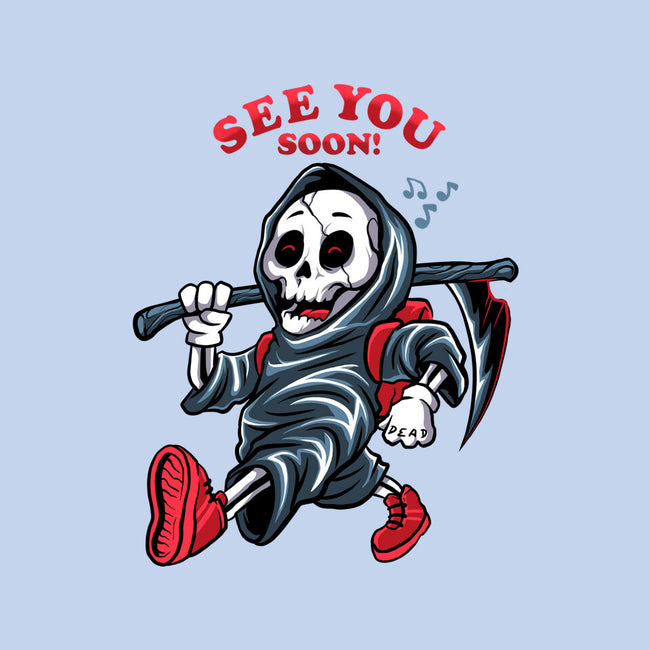 Death Will See You Soon-unisex kitchen apron-spoilerinc