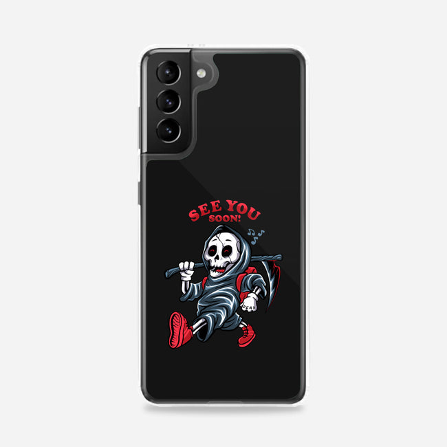 Death Will See You Soon-samsung snap phone case-spoilerinc