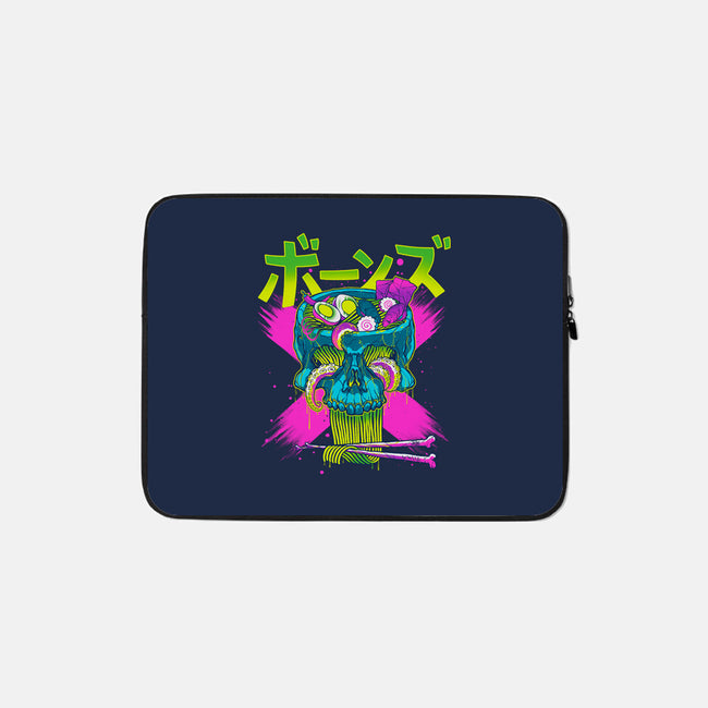 Ramen Acid Bones-none zippered laptop sleeve-Getsousa!