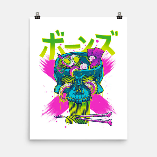 Ramen Acid Bones-none matte poster-Getsousa!
