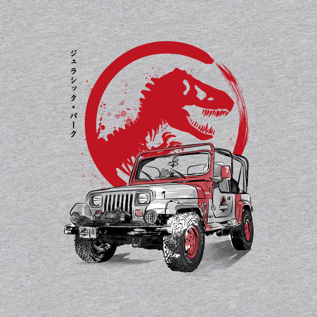 Wrangler YJ Sahara Sumi-E-unisex basic tee-DrMonekers