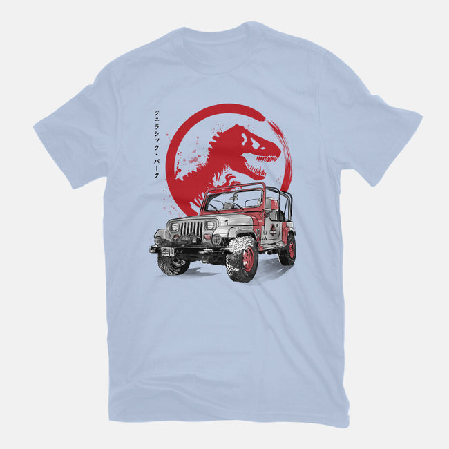 Wrangler YJ Sahara Sumi-E-mens heavyweight tee-DrMonekers