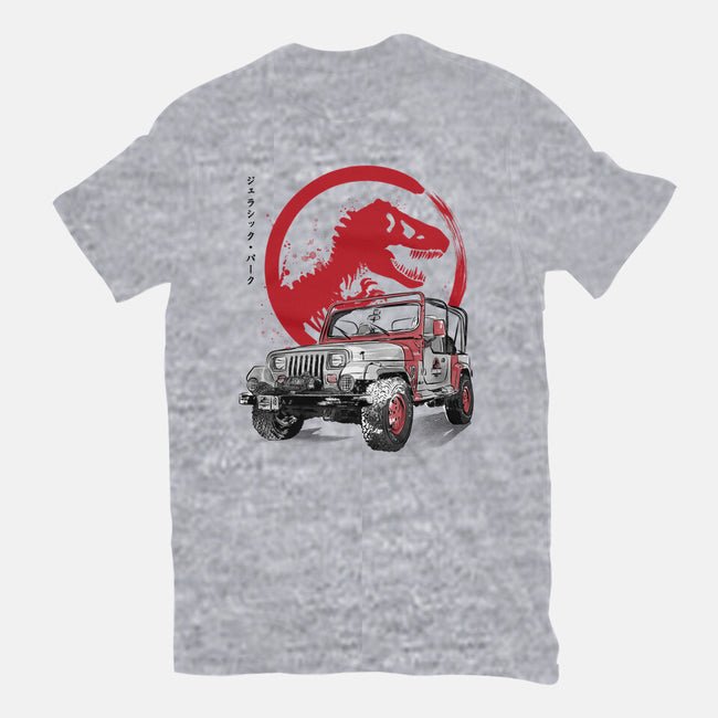 Wrangler YJ Sahara Sumi-E-mens heavyweight tee-DrMonekers