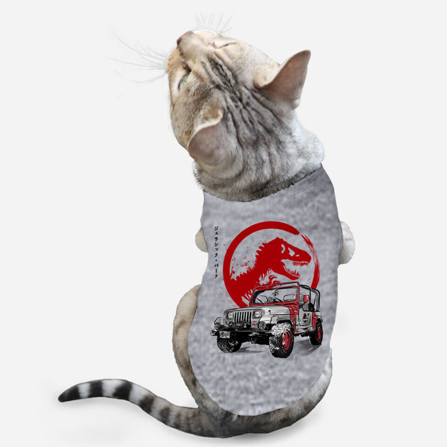 Wrangler YJ Sahara Sumi-E-cat basic pet tank-DrMonekers