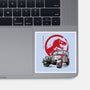 Wrangler YJ Sahara Sumi-E-none glossy sticker-DrMonekers