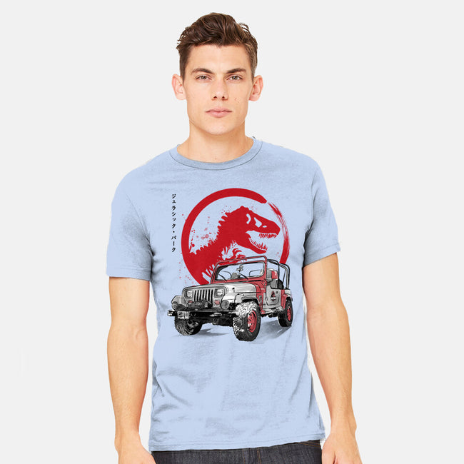 Wrangler YJ Sahara Sumi-E-mens heavyweight tee-DrMonekers