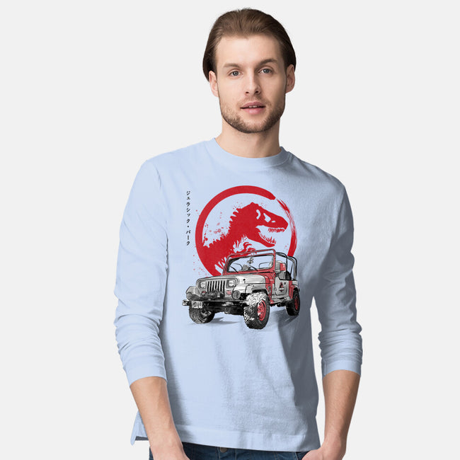 Wrangler YJ Sahara Sumi-E-mens long sleeved tee-DrMonekers