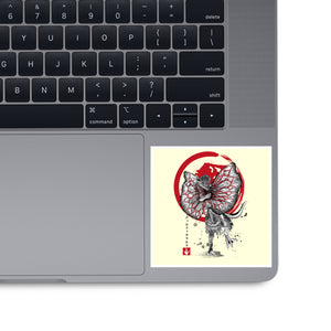 Dilophosaurus Sumi-E