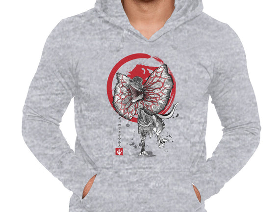 Dilophosaurus Sumi-E