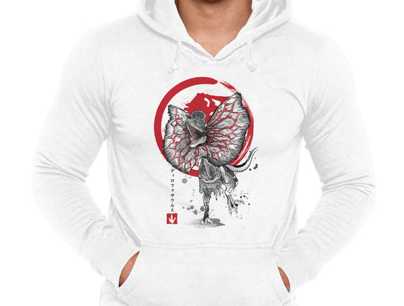 Dilophosaurus Sumi-E