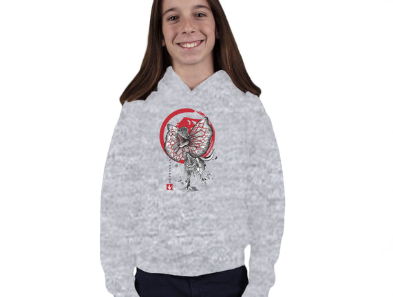 Dilophosaurus Sumi-E