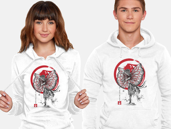 Dilophosaurus Sumi-E