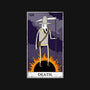 Death Tarot-womens v-neck tee-drbutler