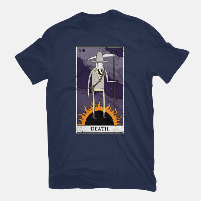 Death Tarot-womens fitted tee-drbutler