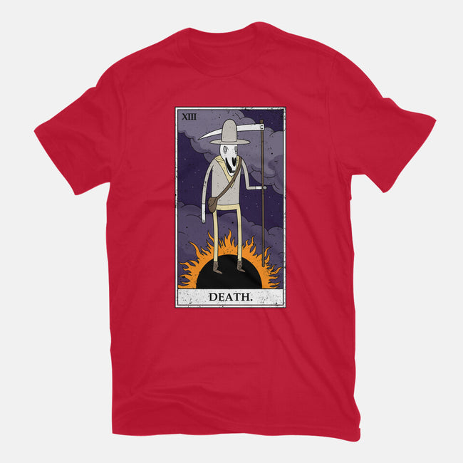 Death Tarot-youth basic tee-drbutler