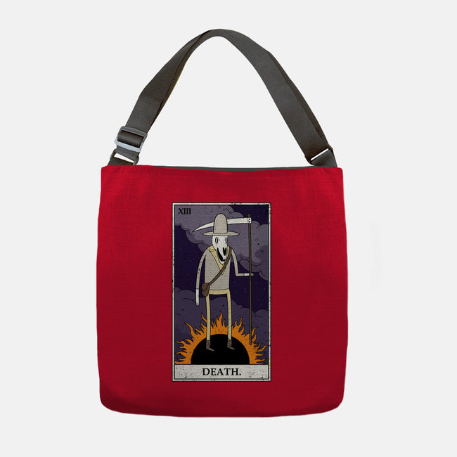 Death Tarot-none adjustable tote bag-drbutler