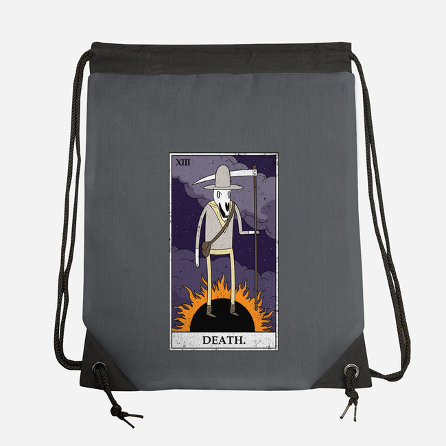 Death Tarot-none drawstring bag-drbutler