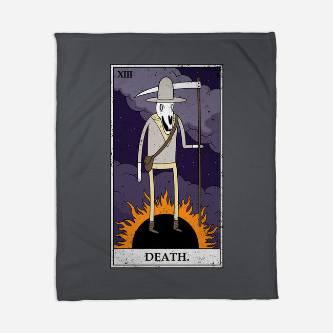 Death Tarot-none fleece blanket-drbutler