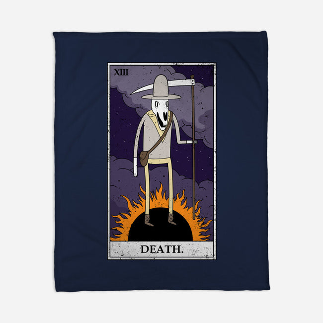 Death Tarot-none fleece blanket-drbutler
