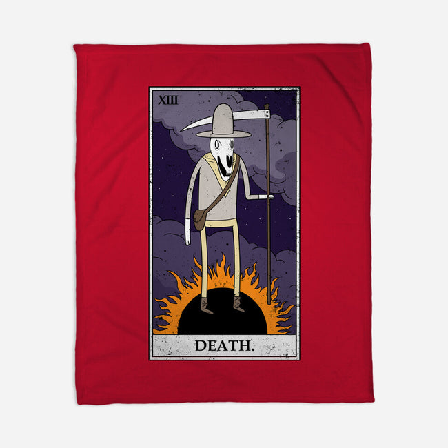 Death Tarot-none fleece blanket-drbutler