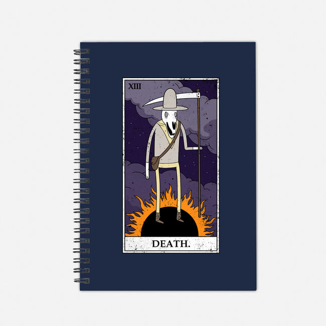 Death Tarot-none dot grid notebook-drbutler