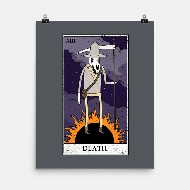 Death Tarot-none matte poster-drbutler