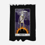 Death Tarot-none polyester shower curtain-drbutler