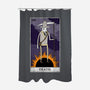 Death Tarot-none polyester shower curtain-drbutler