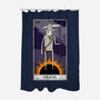 Death Tarot-none polyester shower curtain-drbutler