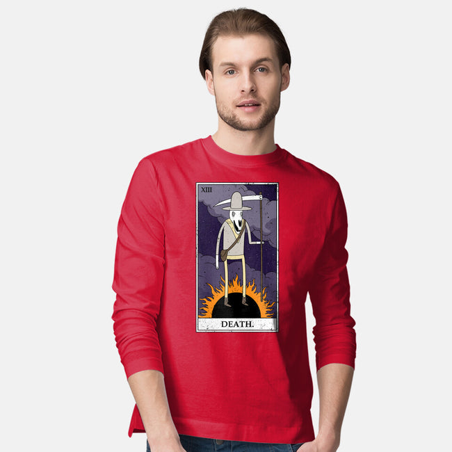 Death Tarot-mens long sleeved tee-drbutler