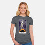 Death Tarot-womens fitted tee-drbutler