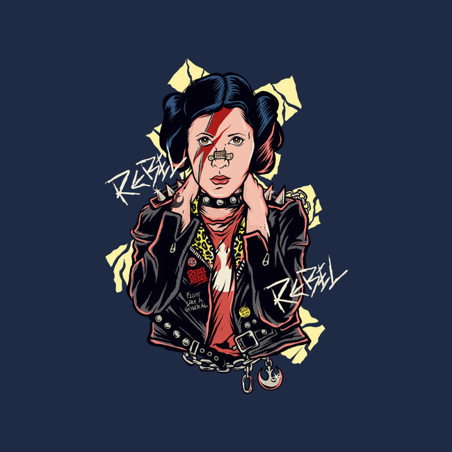 Rebel Star-womens basic tee-Green Devil