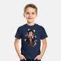 Rebel Star-youth basic tee-Green Devil