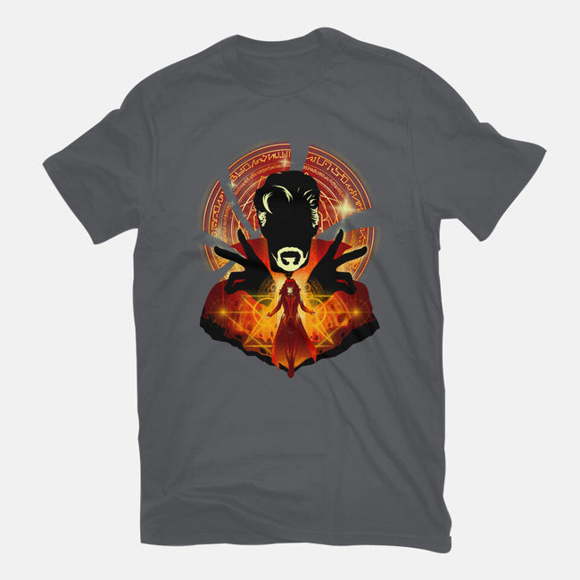 Sorcerer Vs Witch-mens heavyweight tee-hypertwenty