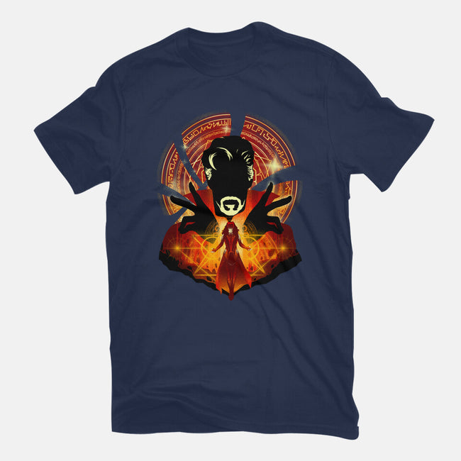 Sorcerer Vs Witch-mens heavyweight tee-hypertwenty