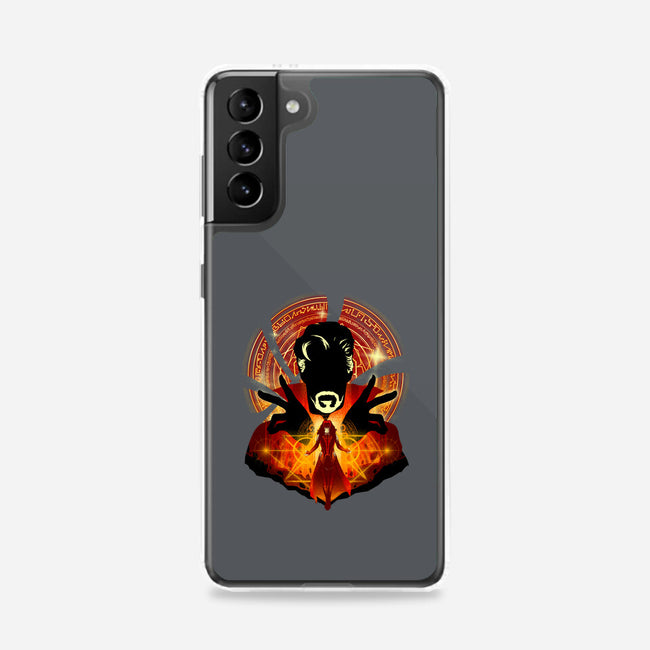 Sorcerer Vs Witch-samsung snap phone case-hypertwenty