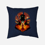Sorcerer Vs Witch-none removable cover w insert throw pillow-hypertwenty