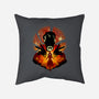 Sorcerer Vs Witch-none removable cover throw pillow-hypertwenty
