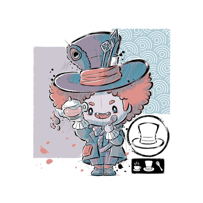 Cute Hatter-none stretched canvas-xMorfina