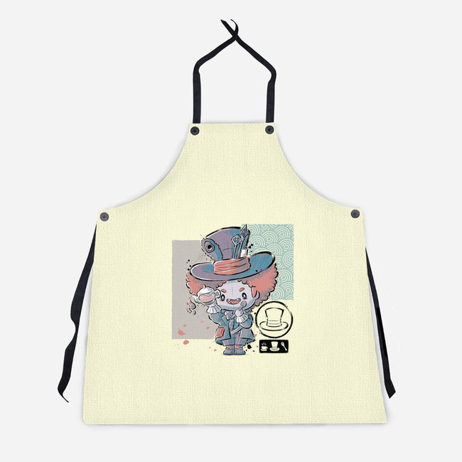 Cute Hatter-unisex kitchen apron-xMorfina