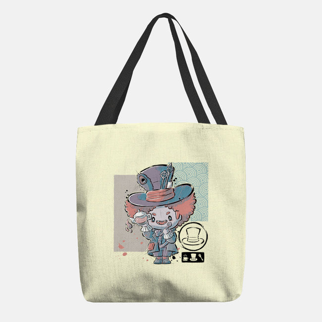 Cute Hatter-none basic tote bag-xMorfina