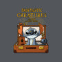 Fantastic Alien Creature-none removable cover w insert throw pillow-ducfrench