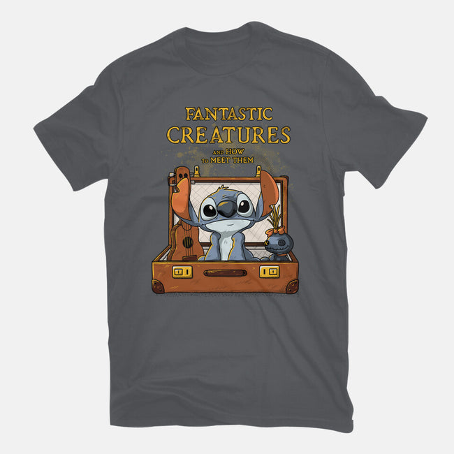 Fantastic Alien Creature-unisex basic tee-ducfrench