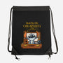 Fantastic Alien Creature-none drawstring bag-ducfrench
