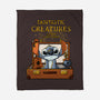 Fantastic Alien Creature-none fleece blanket-ducfrench