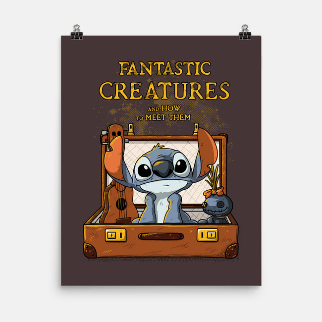 Fantastic Alien Creature-none matte poster-ducfrench