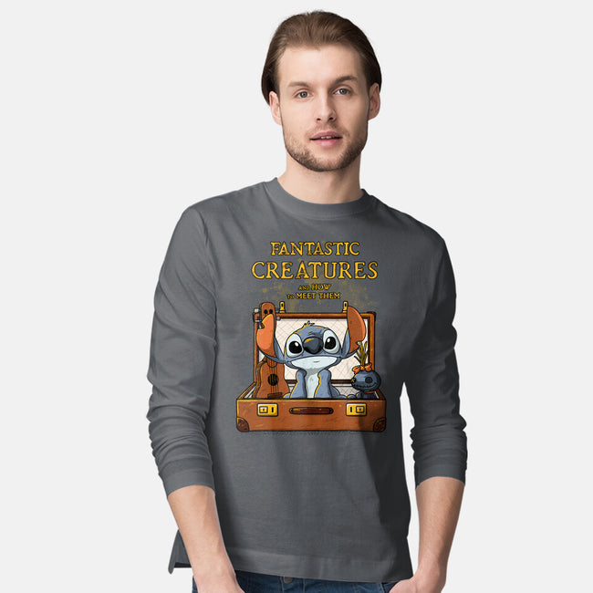 Fantastic Alien Creature-mens long sleeved tee-ducfrench