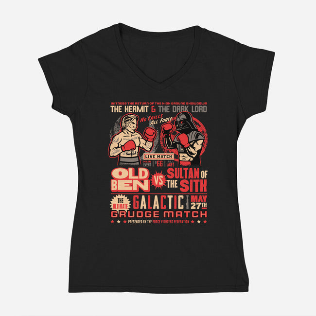 Force Fighters-womens v-neck tee-Wheels