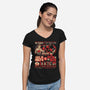 Force Fighters-womens v-neck tee-Wheels