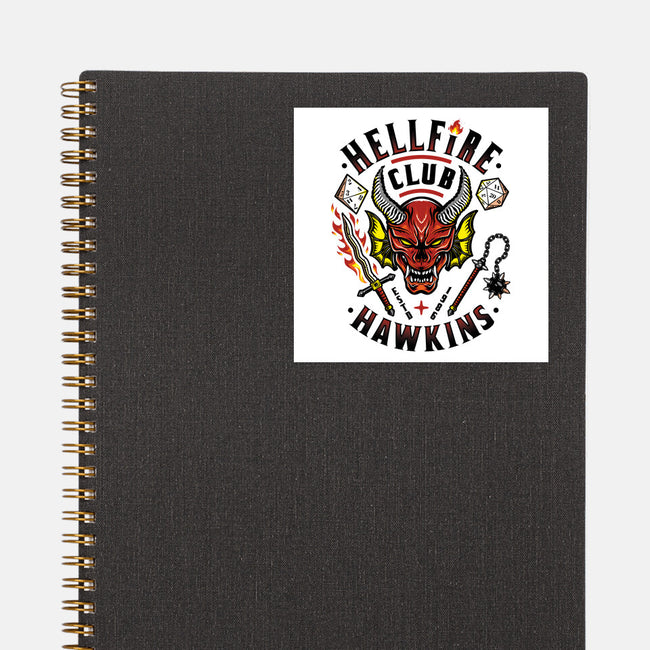 Hellfire Club-none glossy sticker-Olipop